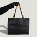 CHANEL SHOPPING TOTE