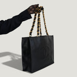 CHANEL SHOPPING TOTE
