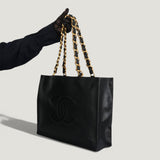 CHANEL SHOPPING TOTE
