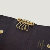 LOUIS VUITTON KEY HOLDER | TAÏGA LEATHER