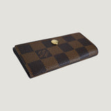 LOUIS VUITTON KEY HOLDER | DAMIER EBENE