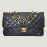 CHANEL CLASSIC MEDIUM BAG | NAVY BLUE