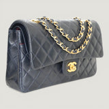 CHANEL CLASSIC MEDIUM BAG | NAVY BLUE