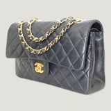 CHANEL CLASSIC MEDIUM BAG | NAVY BLUE