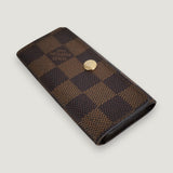 LOUIS VUITTON KEY HOLDER | DAMIER EBENE