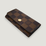LOUIS VUITTON KEY HOLDER | DAMIER EBENE