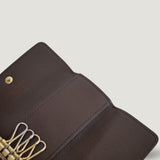 LOUIS VUITTON KEY HOLDER | DAMIER EBENE