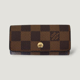 LOUIS VUITTON KEY HOLDER | DAMIER EBENE