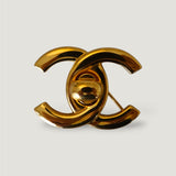 CHANEL BROOCH CC TURNLOCK