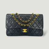 CHANEL CLASSIC MEDIUM BAG | NAVY BLUE