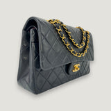 CHANEL CLASSIC MEDIUM BAG | NAVY BLUE