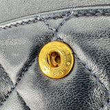 CHANEL CLASSIC MEDIUM BAG | NAVY BLUE
