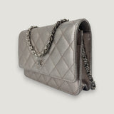 CHANEL WALLET ON CHAIN | METALLIC PIXEL EFFECT