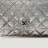 CHANEL WALLET ON CHAIN | METALLIC PIXEL EFFECT