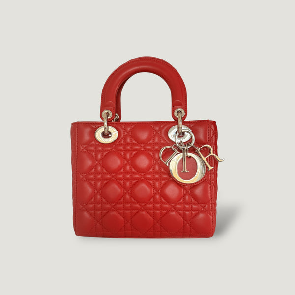 LADY DIOR BAG RED – la boutique PARIS - Main Image