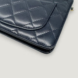 CHANEL WALLET ON CHAIN BAG | NAVY BLUE