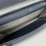 CHANEL WALLET ON CHAIN BAG | NAVY BLUE