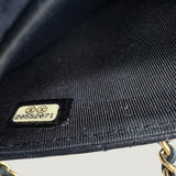 CHANEL WALLET ON CHAIN BAG | NAVY BLUE