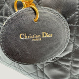 LADY DIOR BAG | BLACK