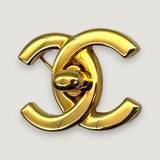 CHANEL BROOCH CC TURNLOCK
