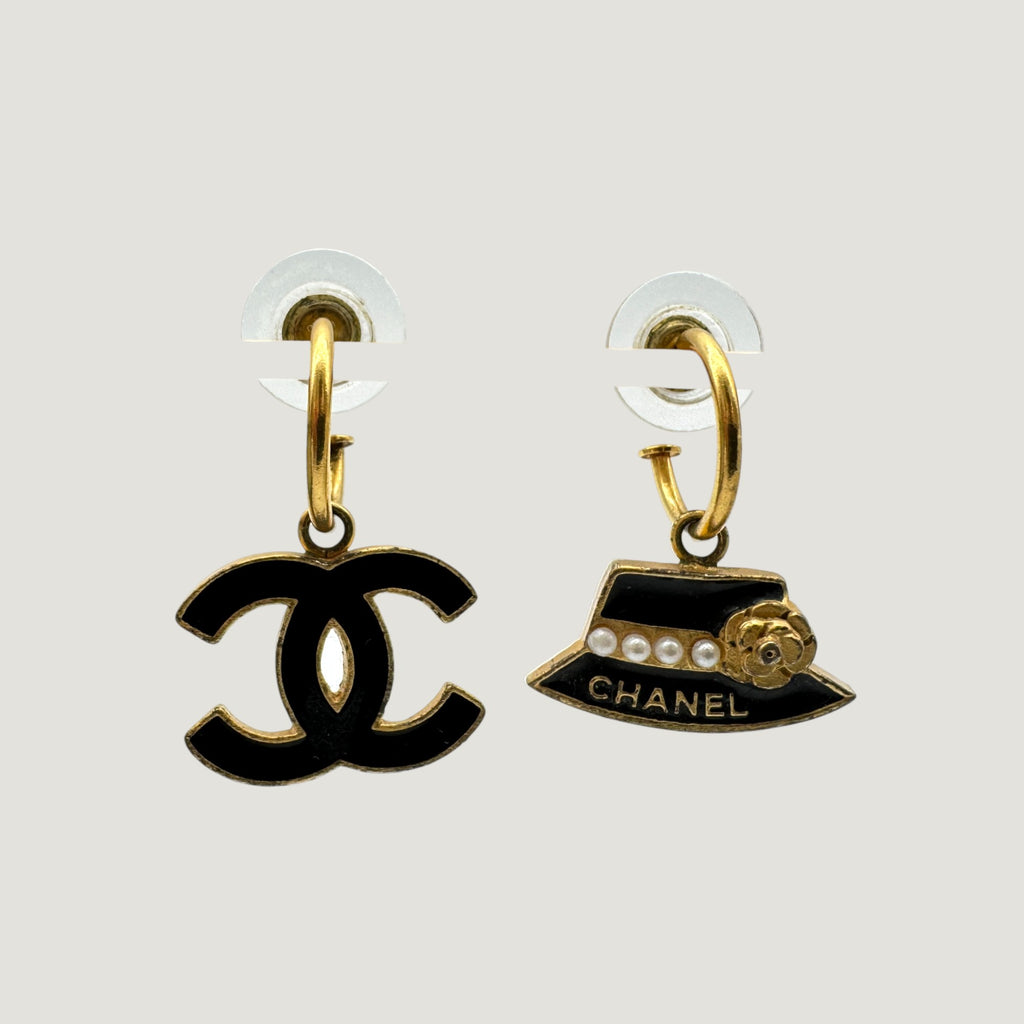 CHANEL preowned earrings  collectors item
