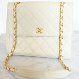 CHANEL SQUARE SINGLE FLAP