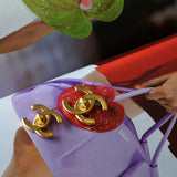 CHANEL BROOCH CC TURNLOCK