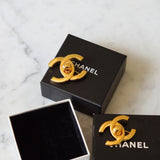 CHANEL BROOCH CC TURNLOCK