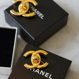 CHANEL BROOCH CC TURNLOCK